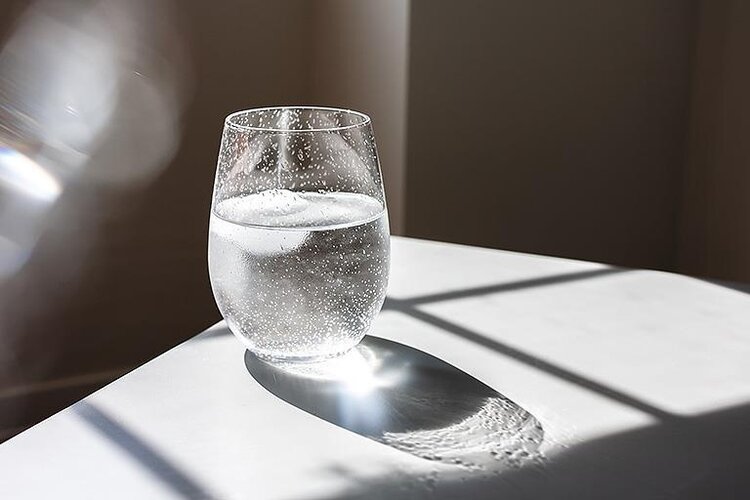 Seeded Stemless Wine Glass