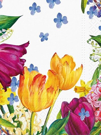 Large Spring Inspiration Napkins