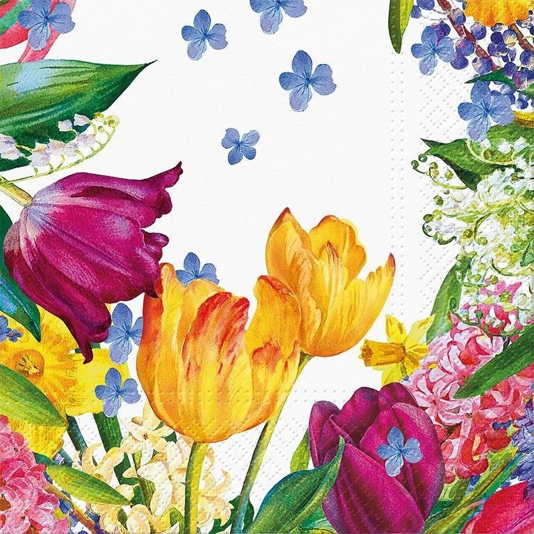 Large Spring Inspiration Napkins