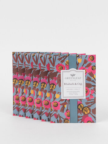 Small Sachet Rhubarb & Oak