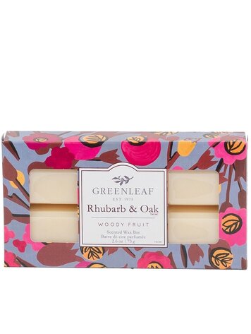 Wax Bars Rhubarb & Oak