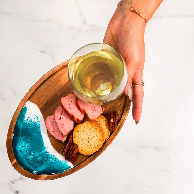 Wine & Appetizer Tray