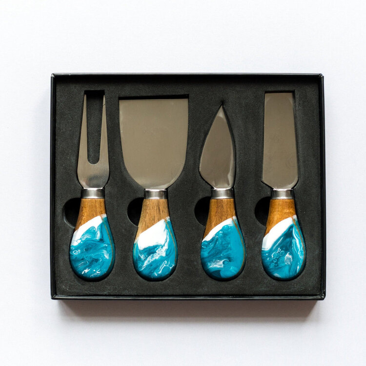 Resin Coated Cheese Knife