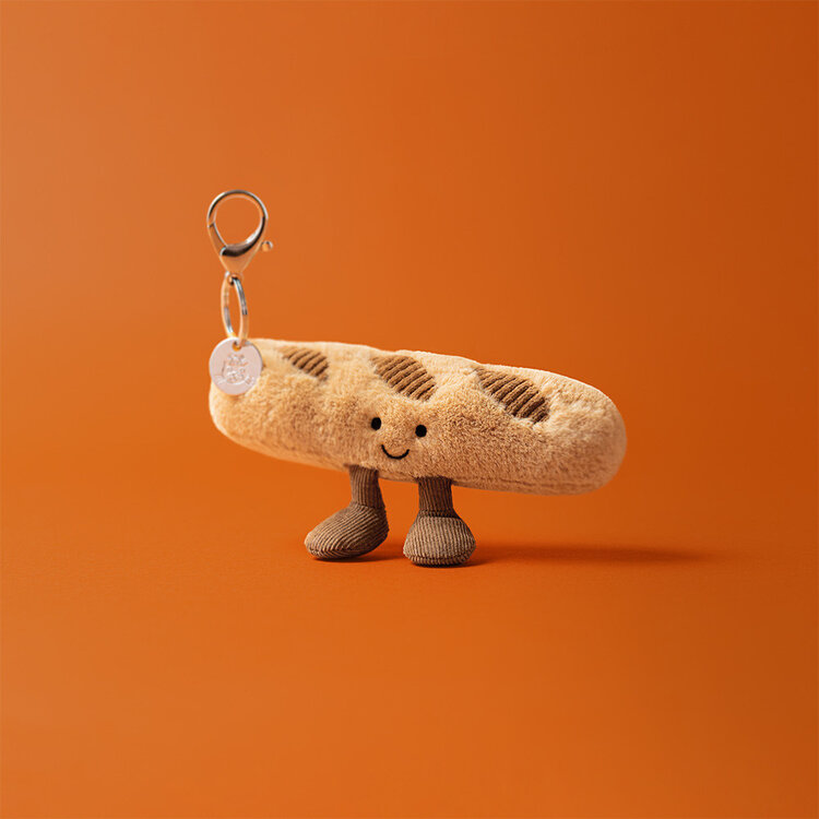 Jellycat Inc Amuseables Baguette Bag Charm