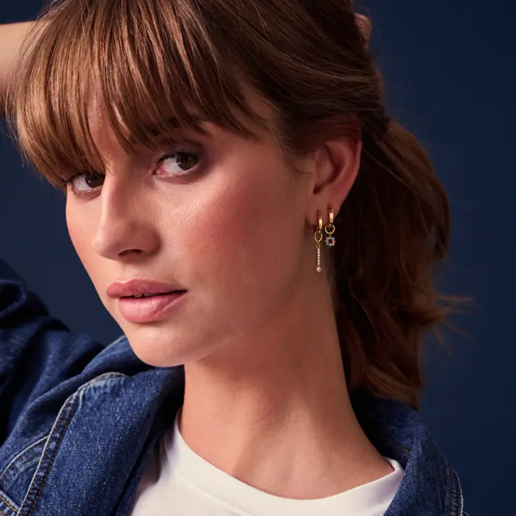 Hoop Charm Circolo Lungo