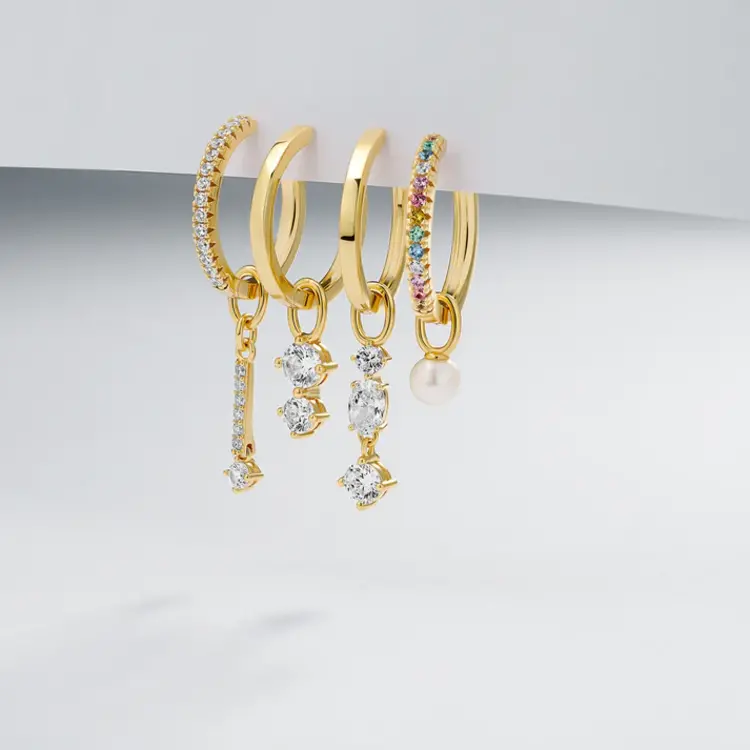 Hoop Charm Circolo Lungo