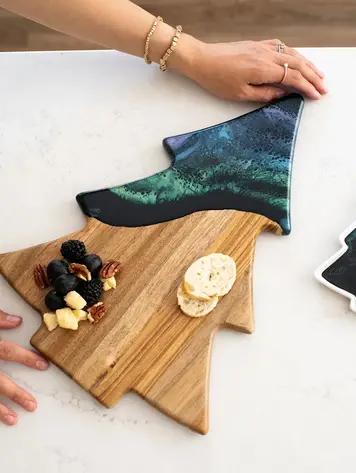 Christmas Tree Resin Board