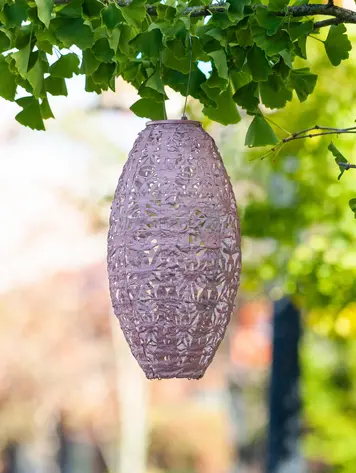 Soji Stella Wildflower Pod 15" Solar Lantern