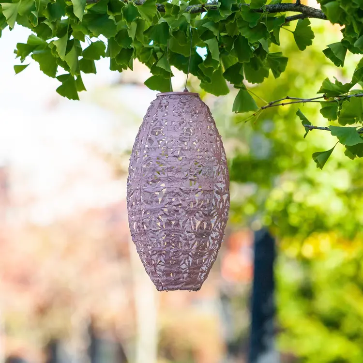 Soji Stella Wildflower Pod 15" Solar Lantern