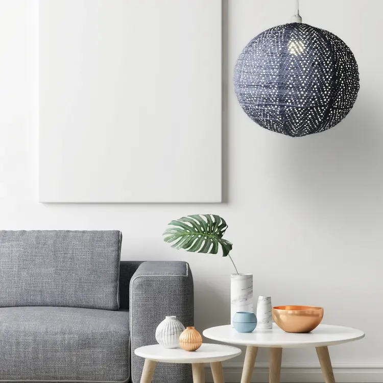 Soji Stella Nova Chevron 18" Lamp