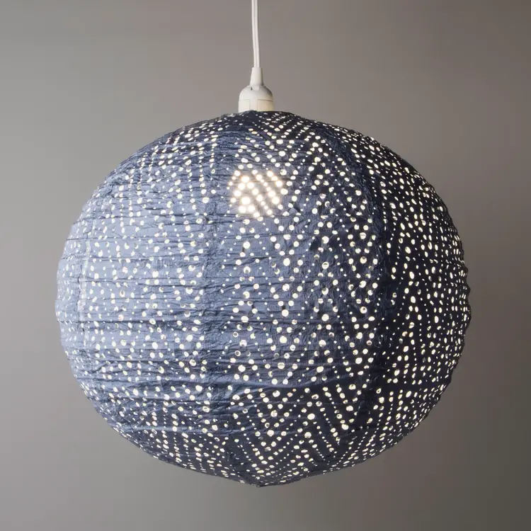 Soji Stella Nova Chevron 18" Lamp