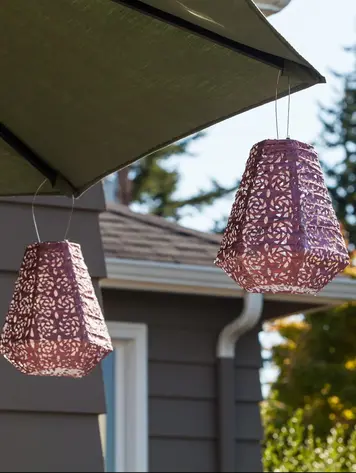 Soji Stella Prism 11" Solar Lantern