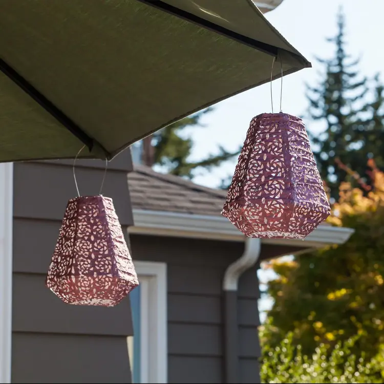 Soji Stella Prism 11" Solar Lantern