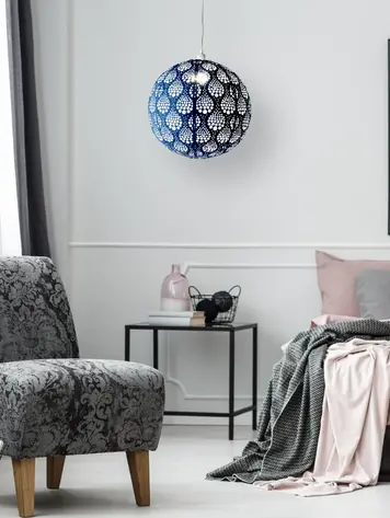 Soji Stella Nova Dewdrop Marine 18" Indoor / Outdoor Pendant Lamp (120V)