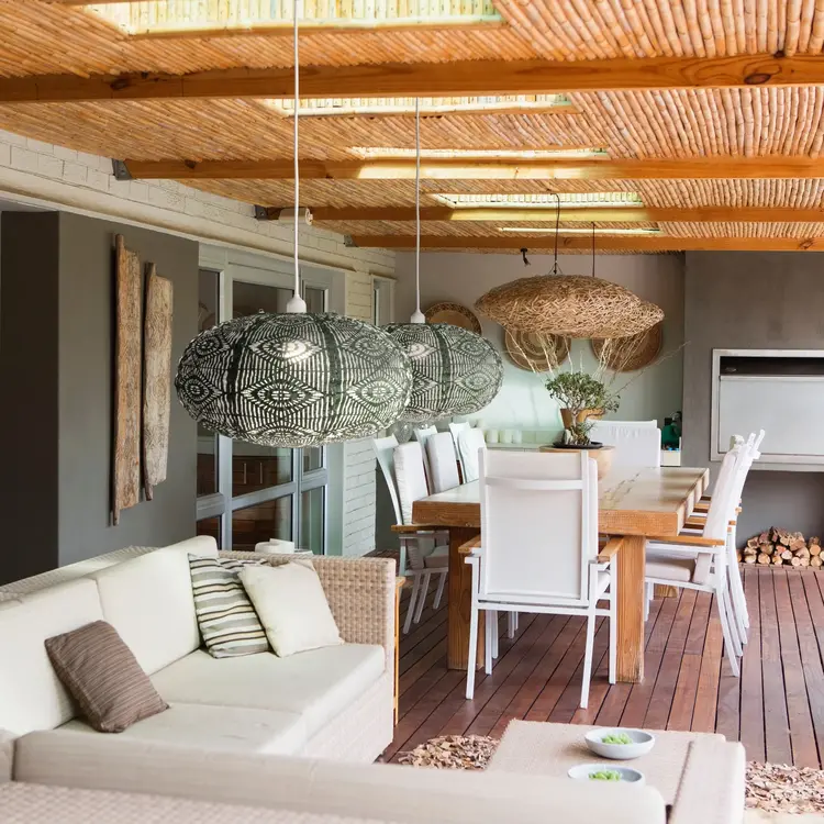 Soji Stella Nova Starbeam Evergeen 20" Indoor / Outdoor Pendant Lamp (120V)