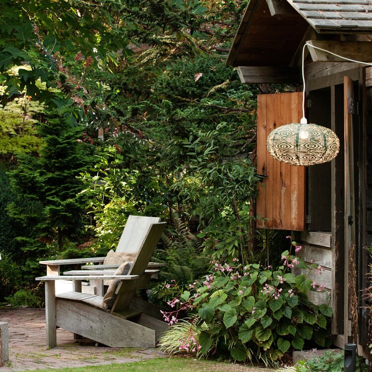 Soji Stella Nova Starbeam Evergeen 20" Indoor / Outdoor Pendant Lamp (120V)