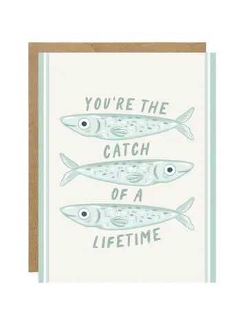 Catch of A Lifetime Fish Card