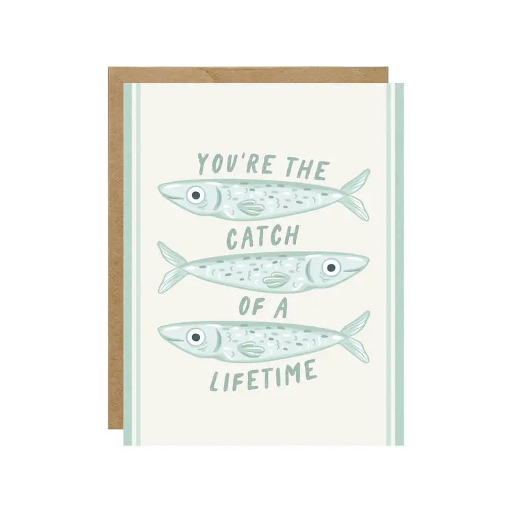 Catch of A Lifetime Fish Card