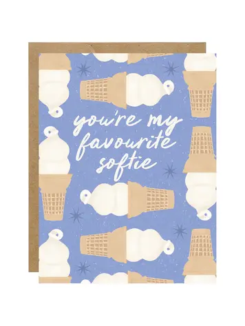 You're My Favourite Softie Card