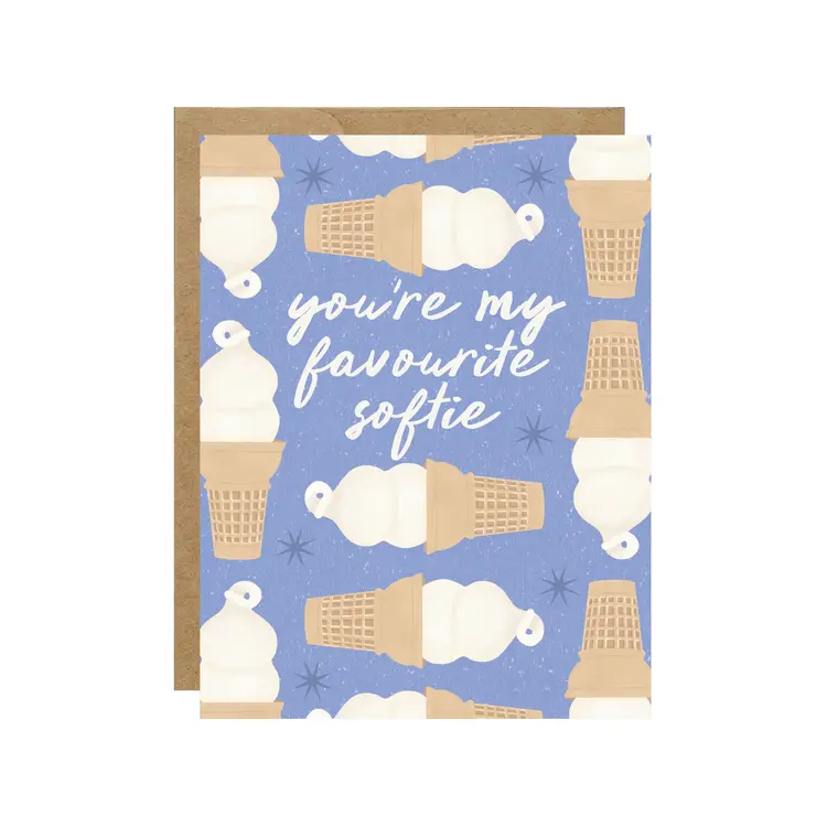 You're My Favourite Softie Card