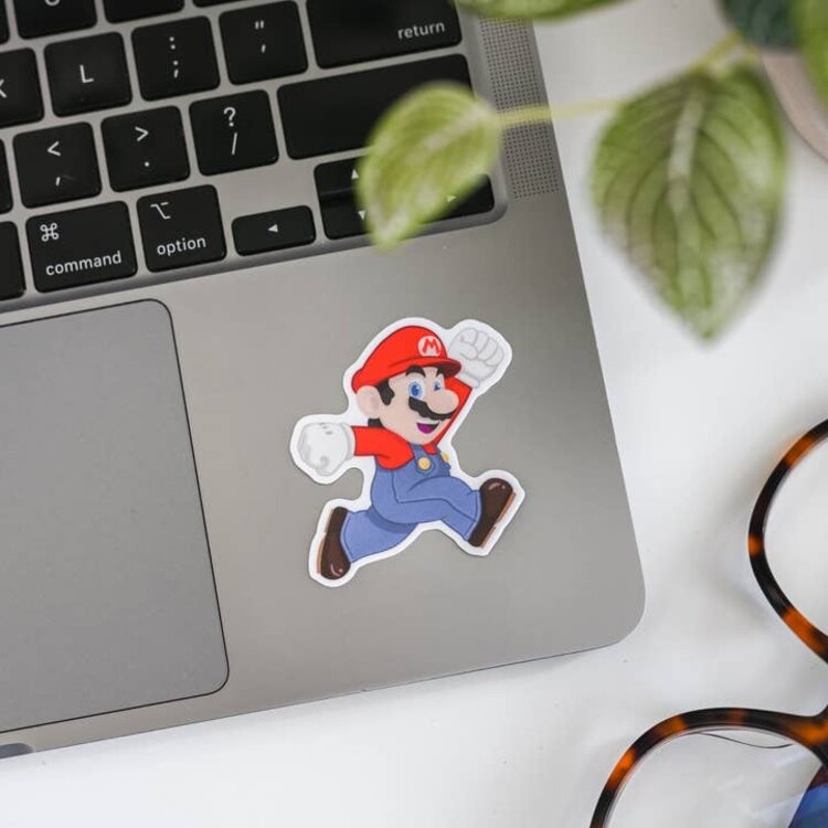 Super Retro Mario Sticker