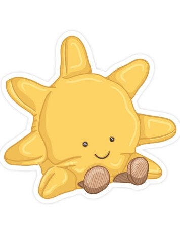 Sunshine Jelly Sticker