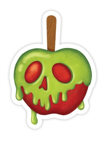 Poison Candy Apple Sticker