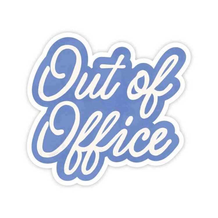 Out of Office Sticker