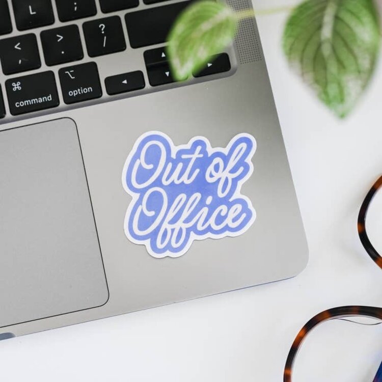 Out of Office Sticker