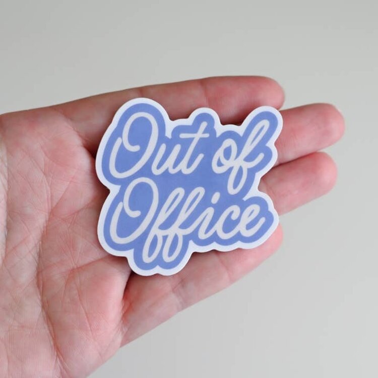 Out of Office Sticker