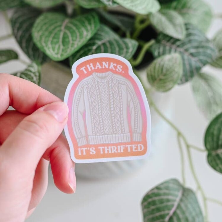 It's Thrifted Sticker