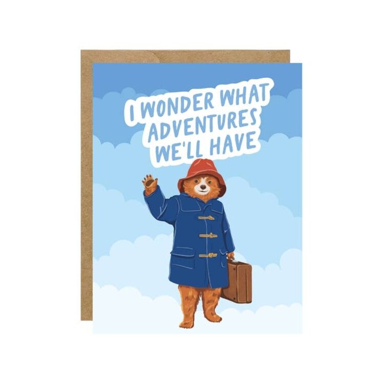 Marmalade Bear Card