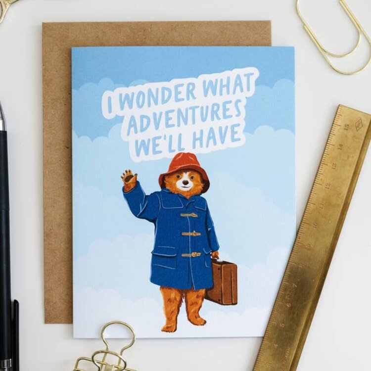 Marmalade Bear Card