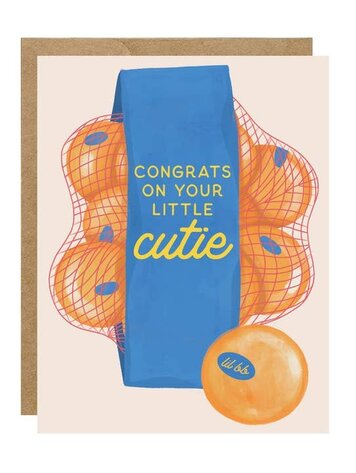 Congrats on your Little Cutie Card