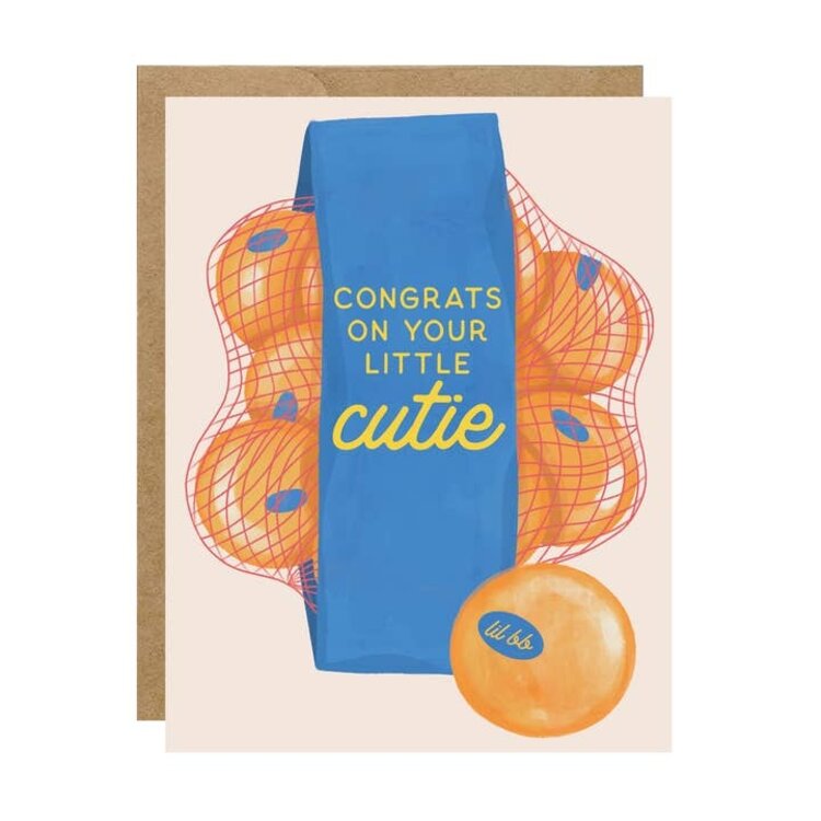 Congrats on your Little Cutie Card