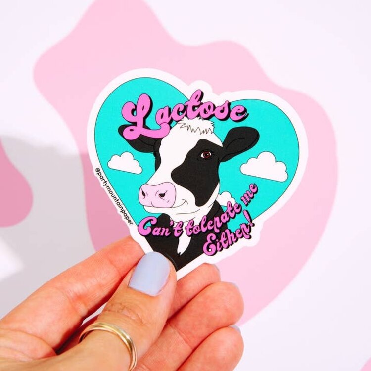 Lactose Can't Tolerate Me Sticker