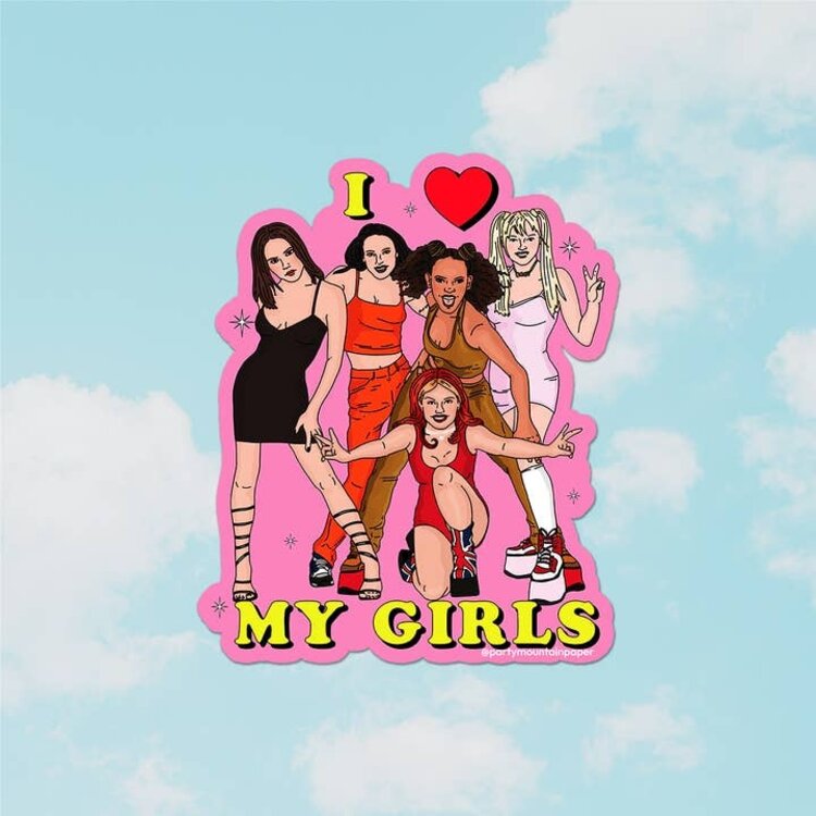 I ♥ My Girls Sticker - Spice Girls