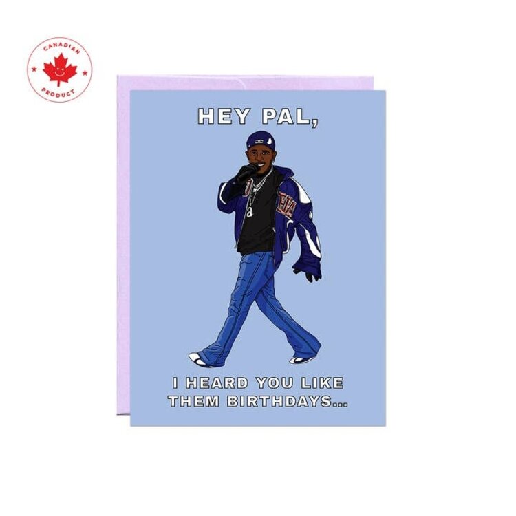 Hey Pal Birthday Card