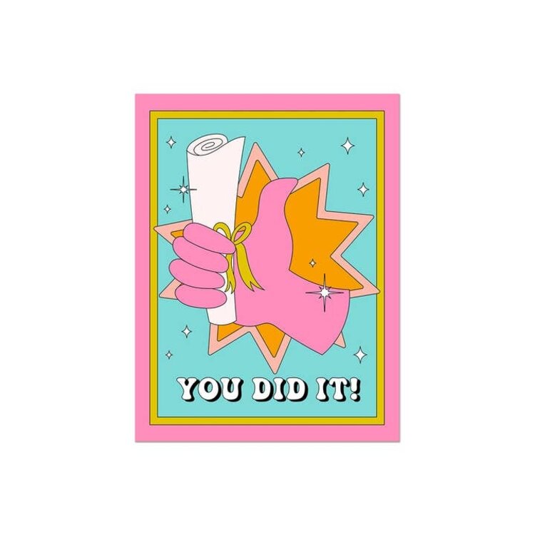 You Did It Card