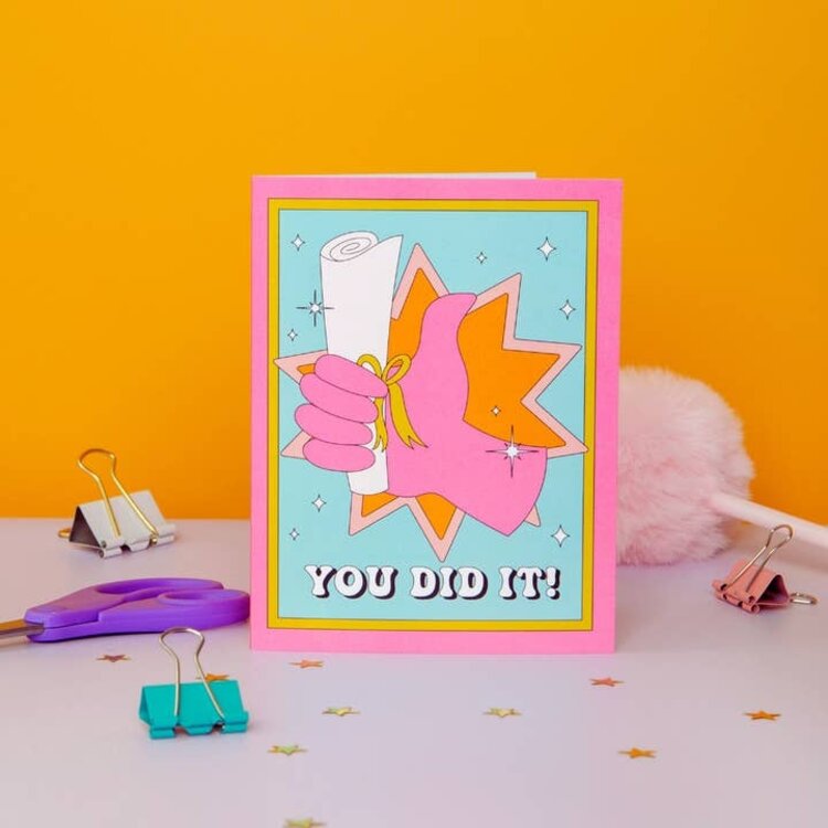 You Did It Card