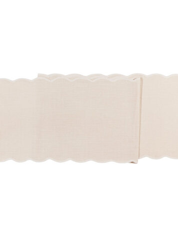 Natural Florence Table Runner W14 x L72in