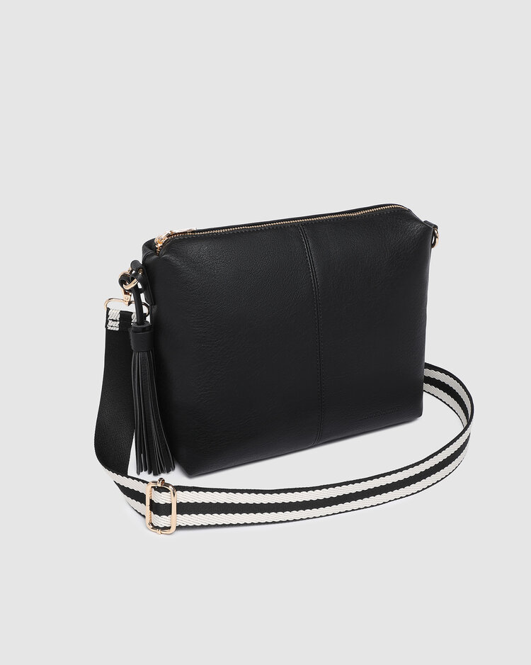 Daisy Stripe Crossbody Bag