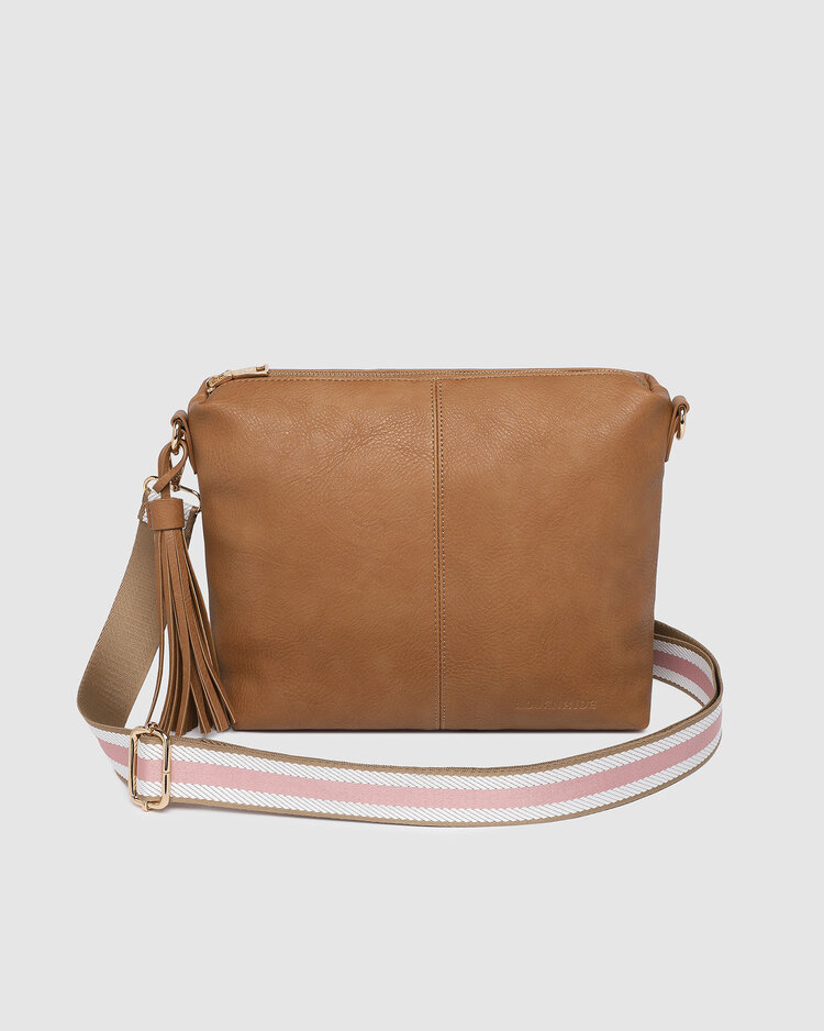 Daisy Stripe Crossbody Bag