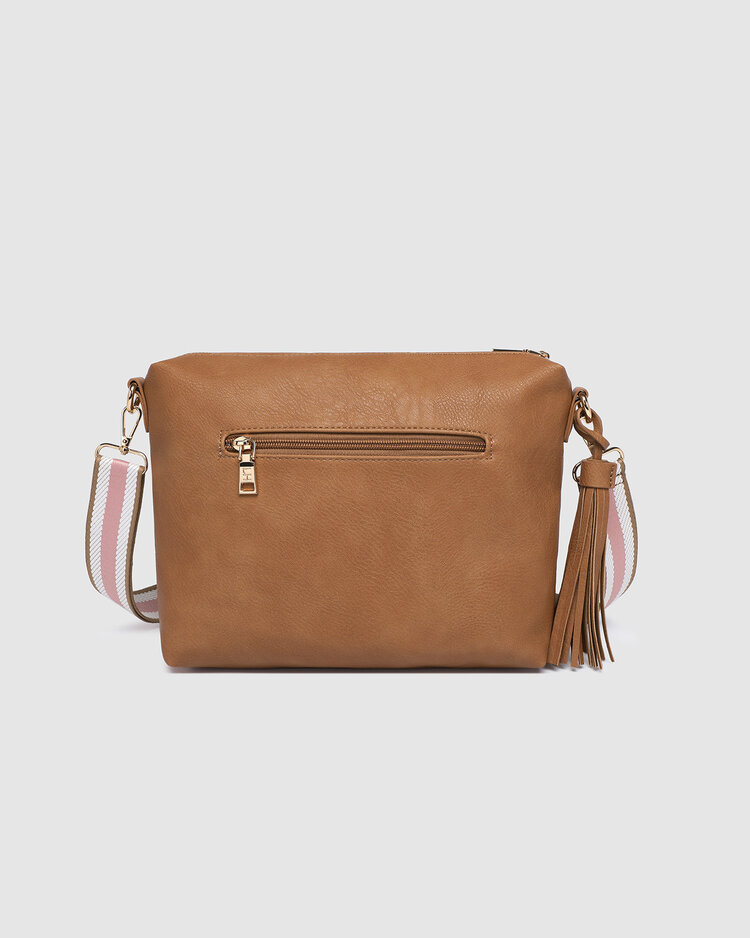 Daisy Stripe Crossbody Bag
