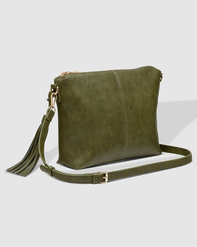 Daisy Stripe Crossbody Bag