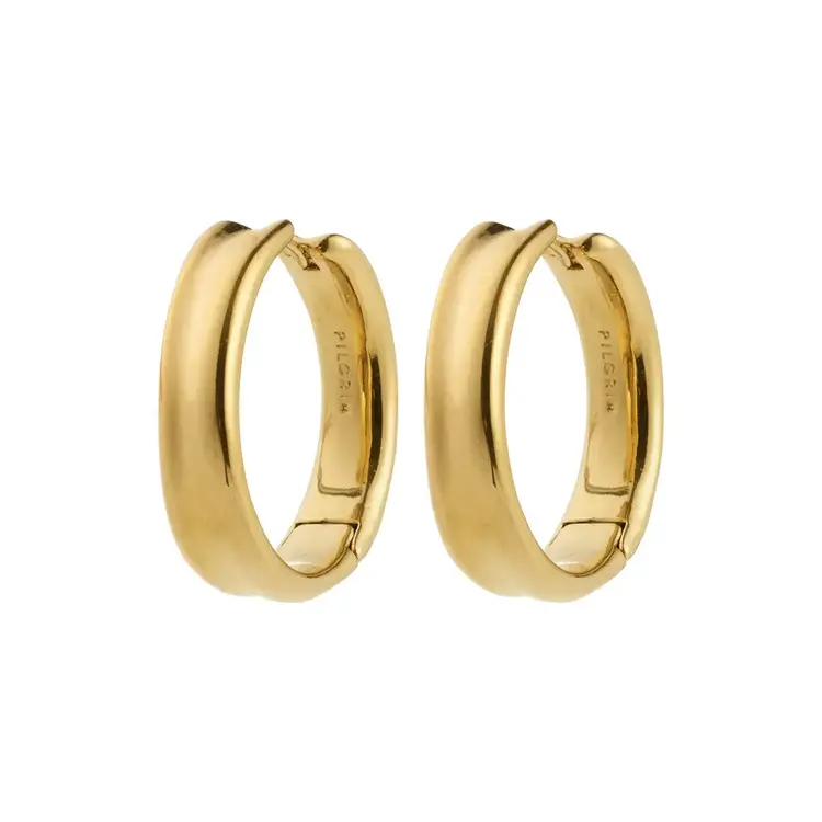 Kayden Recycled Hoop Earrings