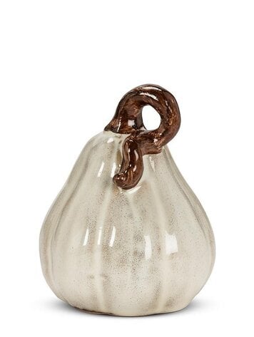 Small Ivory Pumpkin