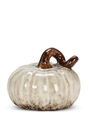 Mini Ivory Pumpkin