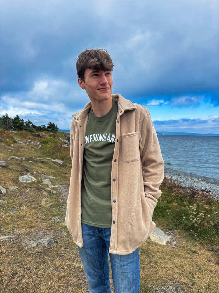 Newfoundland Anchor Patch Shacket