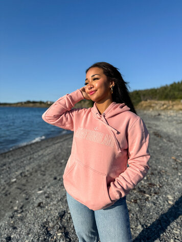 Ladies Newfoundland Anchor Hoodie